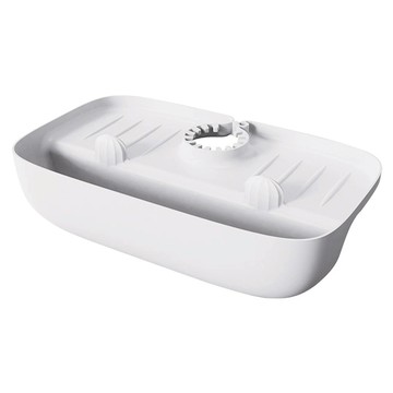 小麥購物 廚房浴室水槽瀝水架 L1130  1個  白色