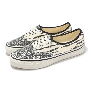 休閒鞋 Lx Authentic 44 男鞋 Premium 米 白 雛菊印花 帆布 緩震 板鞋 VN000D9NF0B