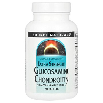 Source Naturals, 殼糖胺和軟骨素，60 片