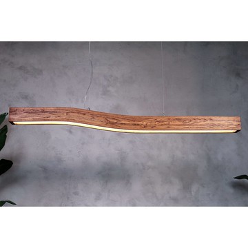 線性木質吊燈, 廚房中島木質吊燈, 懸掛燈飾