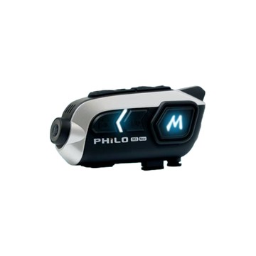 PHILO 新獵鯊M3NEW 9小時錄影續航 安全帽藍牙耳機 行車記錄器(車麗屋)