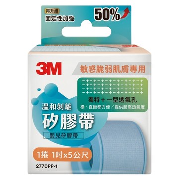 3M 溫和剝離矽膠帶 1吋  1盒