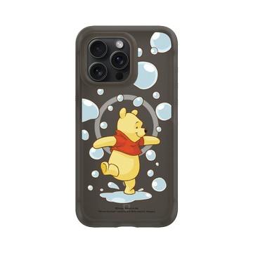 iPhone 15 Pro Max AirX 本質黑 - 迪士尼-小熊維尼 Disney Winnie The Pooh - 玩泡泡