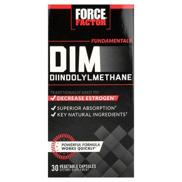Force Factor, 基礎型，二吲哚甲烷，30 粒素食膠囊