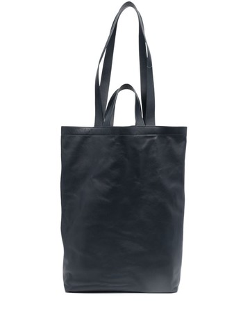 Marsèll - open-top leather tote bag - women - Calf Leather - One Size - Blue
