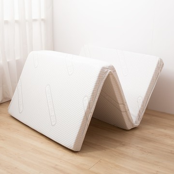 Pillove 銀離子天絲完美釋壓8cm加厚床墊-單人3×6尺 / 直立棉床墊 / 日式三折墊 / 透氣床墊