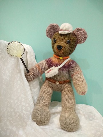 熊愛bearlove熊伙子手工編織泰迪熊熊寶寶teddy bearテディベア