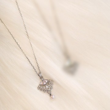 L-shop｜台灣現貨+速發｜丹妮絲怒推！一定要分享給你們的心頭好原創設計復古項鍊氣質女神（H619）80-0779