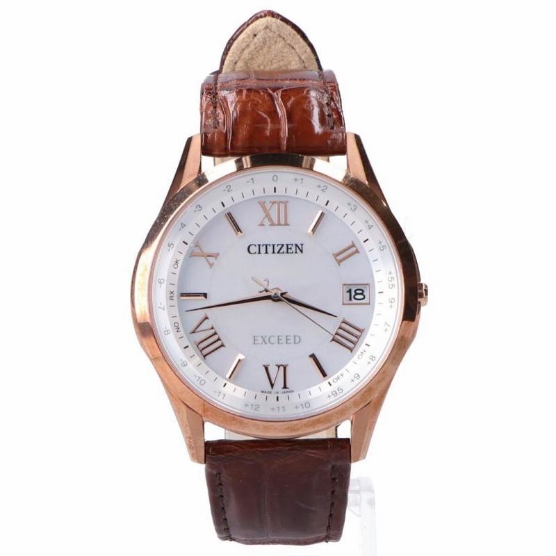 CITIZEN シチズン CB1112-07W Cal.H149 EXCEED エクシード 白蝶貝文字