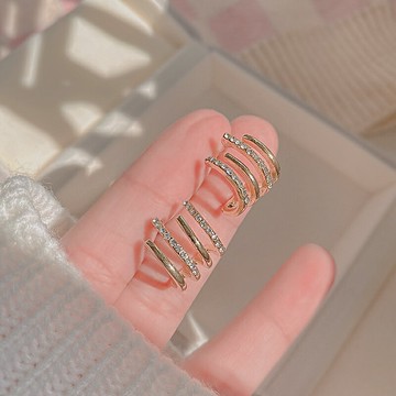 個性爪子耳環女年新款潮時尚輕奢小眾設計感復古港風氣質耳飾