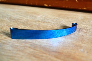 鈦金屬髮夾 Gr5 =64鈦髮夾75mm= 法國髮夾・滑動式髮夾