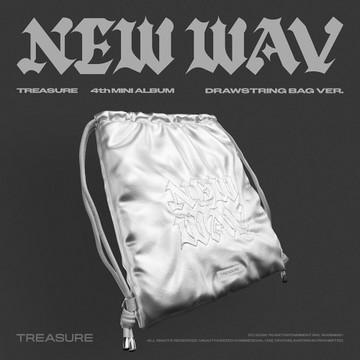 TREASURE - 4th Mini Album [NEW WAV] (Drawstring Bag ver.)