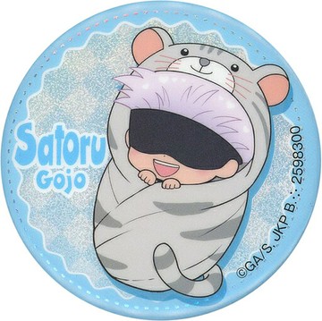 五條悟咒術迴戰PYOUTOGYOUTOU閃徽章高級萬代限定