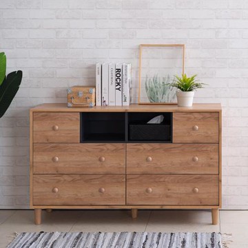 【TZUMii】洛亞二格六抽斗櫃/抽屜櫃/電視櫃/電器櫃