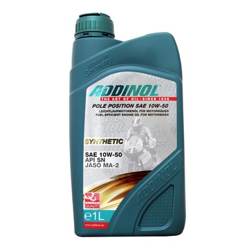 ADDINOL POLE POSTION 10W50 4T 機車合成機油【299免運領券再享折扣】