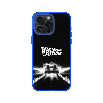 iPhone 15 Pro Max Clear 激光藍 - Back to the future - Back To The Future B&W