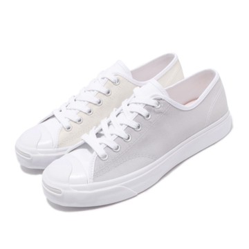 Converse 休閒鞋jack Purcell 穿搭男女鞋開口笑基本款帆布鴛鴦情侶鞋灰白167921c Yahoo奇摩購物中心 Line購物
