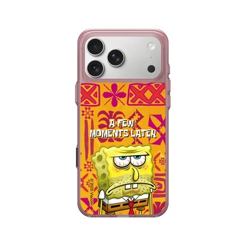 iPhone 17 Pro Max Clear (相機按鈕) 晶醺玫 - 海綿寶寶 SpongeBob - A Few Moments Later...