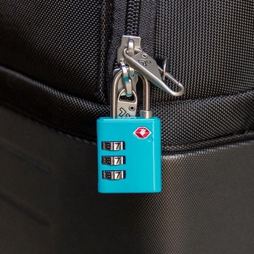 【TRAVELON】TSA三碼防盜密碼鎖2入(綠藍) | 海關鎖