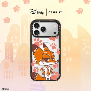 迪士尼動物方城市2 x CASETiFY聯名系列 尼克 iPhone 17/Air/ Pro/Pro Max/16/16 plus手機保護殼