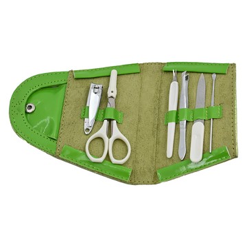 DeSire 提包6件套修容組  輕巧攜帶方便  臉部手部足部護理  材質堅固耐用不易生鏽  UH-D203  1組