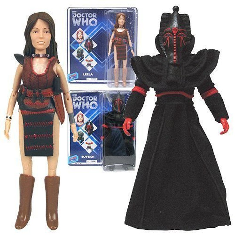 Doctor Who ドクター・フー Leela and Sutekh Action Figures