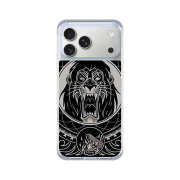 iPhone 17 Pro Max ClearX (MagSafe 兼容) 冰透藍 - Disney Villains - 獅子王 — 刀疤咆哮
