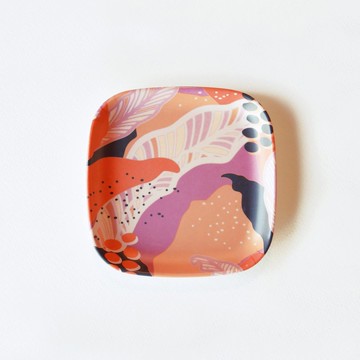 蕨景環保小碟-東洋山蘇花|盤 露營 碟子 入厝 飾品 婚禮 禮物 醬