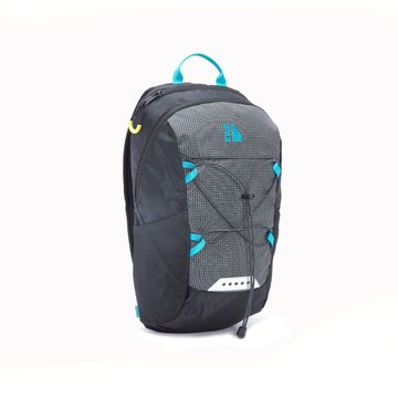 【INUK】環保調色盤 輕量健走機能背包 | Eco Primary Trekker 黑藍 | 12L