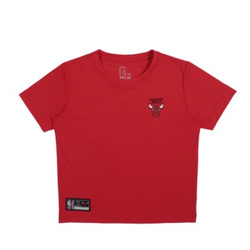 NBA CHICAGO BULLS 短袖上衣 兒童T恤 紅色/小圖示 中性款 35261026 42 noB33