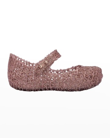 Girl's Campana Papel Glitter Cutout Mary Jane Shoes, Baby/Toddlers