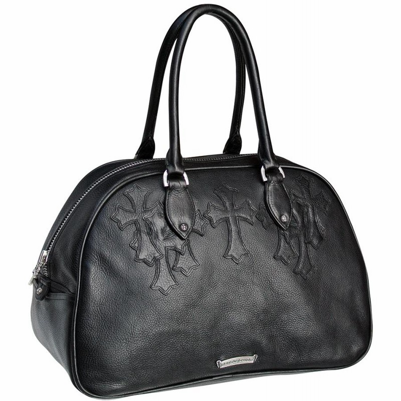 CHROME HEARTS MEDIUM GYM BAG クロムハーツ レザージムバッグ 