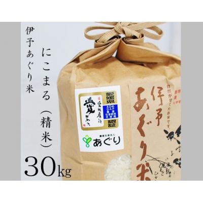 ふるさと納税 松前町 ★令和5年産発送★　伊予あぐり米「にこまる」(精米30kg)