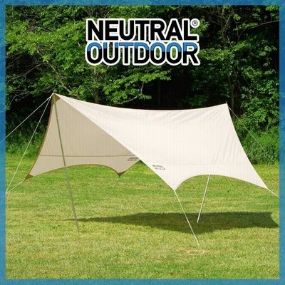 ニュートラルアウトドア NEUTRAL OUTDOOR NT-TA01 GEタープ ベージュ ヘキサ GEテント ゲル ティピ