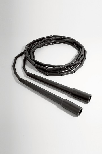 【J3】跳繩 節拍繩 拍子繩 3米 (長柄重拍-午夜黑)