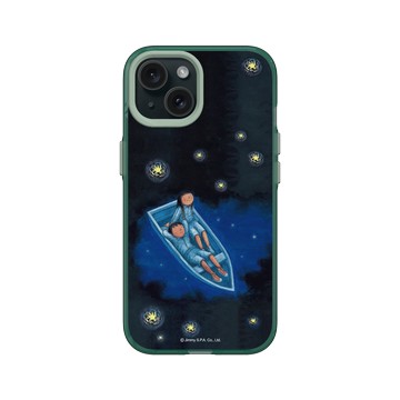 iPhone 15 Clear 憂墨綠 - 幾米 Jimmy Liao - 星空-仰望星空