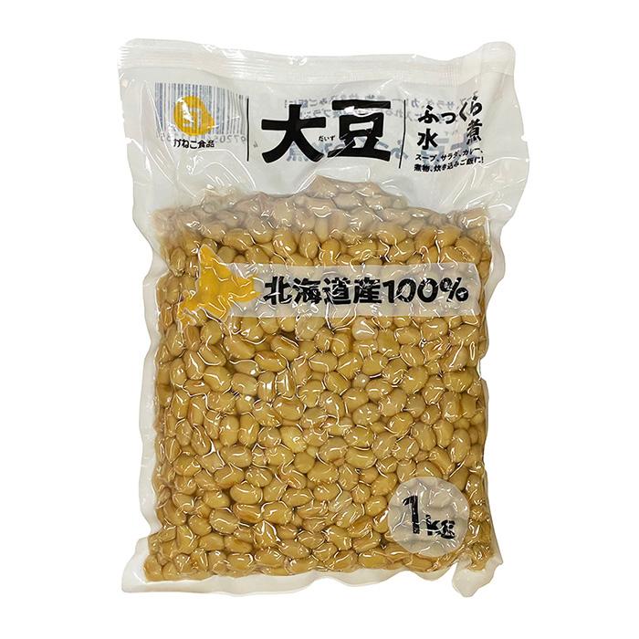 かねこ食品工業　北海道産100％　大豆ふっくら水煮　1kg