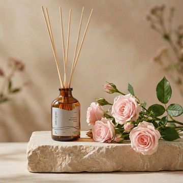 經典玫瑰香氣 手工香氛擴香瓶【馥郁玫瑰】