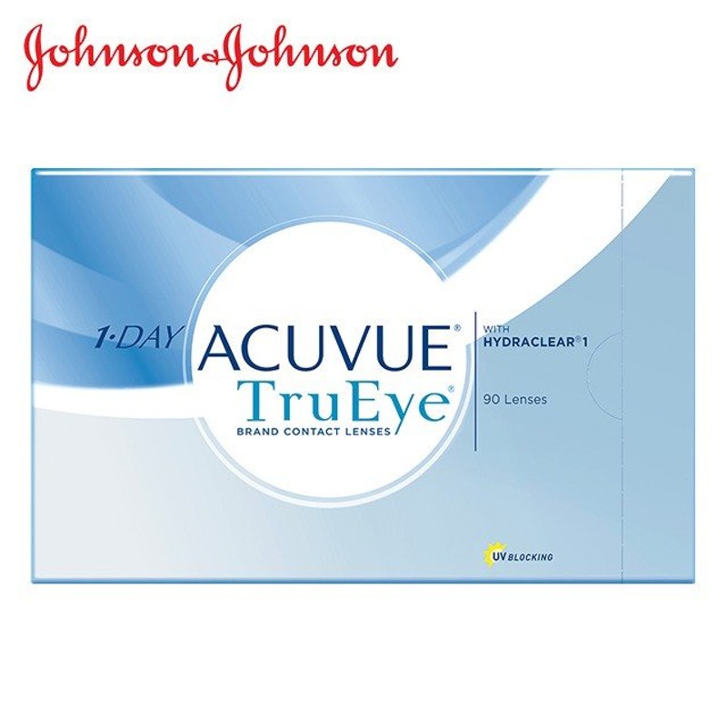 Johnson  Johnson ACUVUE ワンデーアキュビュートゥルーアイ 90枚入り 通販 LINEポイント最大GET |  LINEショッピング