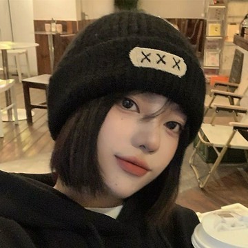 韓系針織冷帽🔥韓系百搭毛線帽 秋冬外出保暖包頭帽 女生日常百搭帽子 百搭包頭冷帽 韓系休閒冷帽 冬季針織帽 外出冷帽