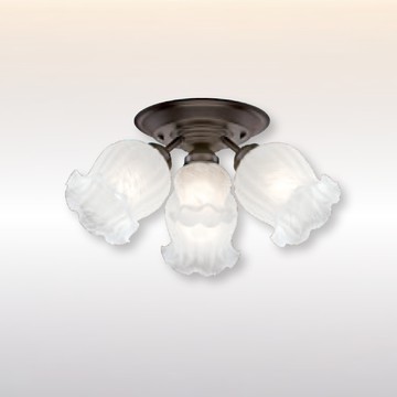 台灣玻璃造型半吸頂燈 F37-21-92347