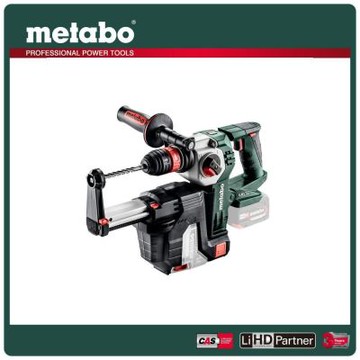 美達寶 Metabo 18V鋰電無刷集塵三用鎚鑽-快拆空機隨附工具袋 KHA 18 LTX BL 24 QuickISA