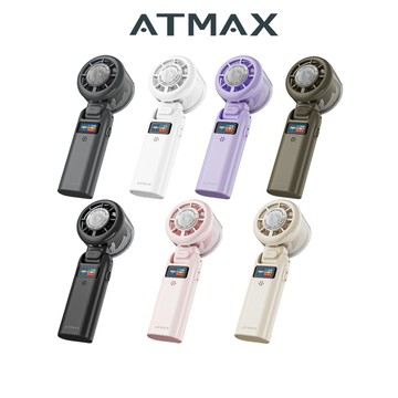 ATMAX Icy 小冰扇 | AI智能水霧手持風扇 半導體製冷(雲朵白)