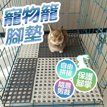 兔子腳墊 兔子腳踏墊 寵物腳踏墊 寵物踏墊 兔子踏板 踏墊 腳墊 腳踏墊 網格墊 網格寵物腳墊【240709】