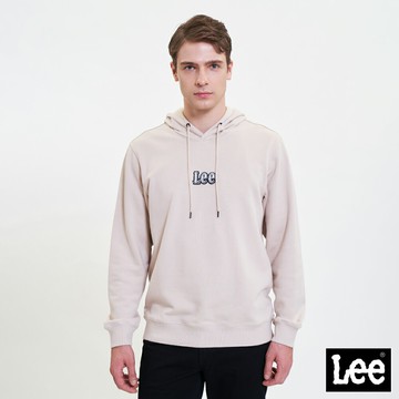 Lee 小LOGO帽T 男 Modern LL220408 經典白K15 奶茶棕97W