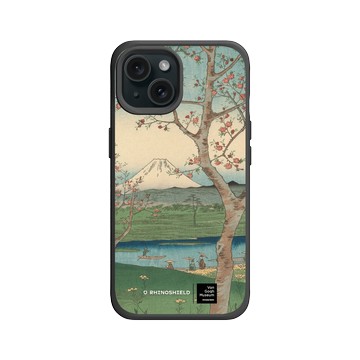 iPhone 15 SolidX 黑 - Van Gogh Museum - 富士山三十六景 - 武蔵越かや在