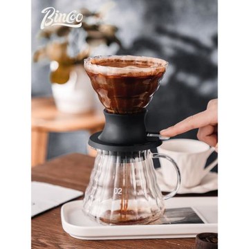 Bincoo聰明杯咖啡手沖壺濾杯玻璃分享壺咖啡器具家用套裝