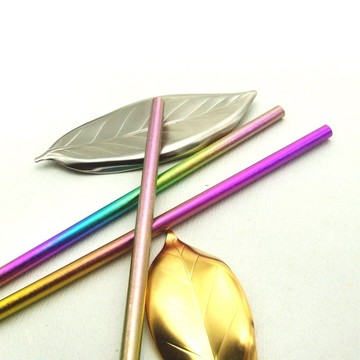 純鈦抗菌ECO環保吸管3 支組-(浪漫粉+璀璨虹+羅蘭紫)+吸管刷