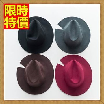 爵士帽小禮帽-英倫復古羊毛呢時尚百搭紳士女帽子4色67e13【獨家進口】【米蘭精品】