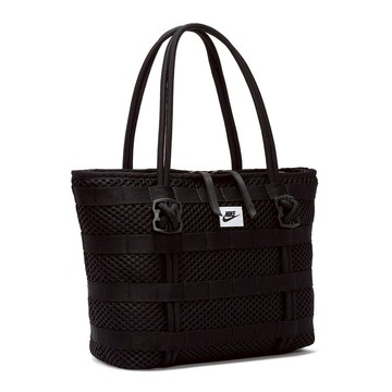 [ACS] Nike 肩背包 Air Tote Bag 女款 黑 大容量 基本款 經典 手提 包包 工裝風 CU2607-010